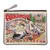 Catstudio University of Arkansas Collegiate Zipper Pouch Purse | Holds Your Phone, Coins, Makeup, Dog Treats, & Tech Tools view 1