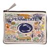 Catstudio Collegiate Zipper Pouch, Penn State University Travel Toiletry Bag, Ideal Gift for College Students or Alumni, Makeup Bag, Dog Treat Pouch, or Travel Purse view 1