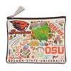Catstudio Oregon State University Collegiate Zipper Pouch Purse | Holds Your Phone, Coins, Makeup, Dog Treats, & Tech Tools view 1