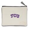 Catstudio Collegiate Zipper Pouch, Texas Christian University Travel Toiletry Bag, Ideal Gift for Alumni, Makeup Bag, Dog Treat Pouch, or Travel Purse view 2