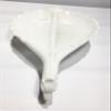 Kraaft Emporium - Pure White Bowl Leaf Long Goose in Marble : 4" X 18" view 1