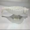 Kraaft Emporium - Pure White Bowl Leaf Long Goose in Marble : 4" X 18" view 3