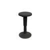 MooreCo 17-24" Plastic Hierarchy Height Adjustable Grow Tall Stool in Black view 1