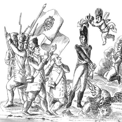 Mexico Pedraza 1828 Nafter Having Been Elected President Of Mexico On 1 December 1828 Manuel Gomez Pedraza (1789-1851) Faces Liberal Revolts All Over Mexico And Flees The Country On 3 December Contemp
