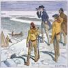 Alexander Mackenzie N(1764-1820) Scottish Explorer Mackenzie Sighting The Arctic Sea For The First Time On 14 July 1789 While On An Expedition For The North-West Company Pen-And-Ink Drawing By Charles view 1