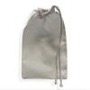 12x16 inches White Cotton Bags, Biodegradable and Reusable Quality Produce Bags, Single Drawstring Bags, Available in Different Quantities (Pack of 12) view 3