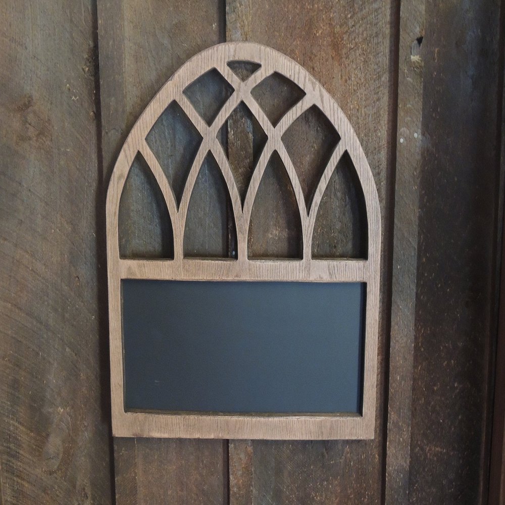 Wooden Arch Chalkboard