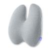 C CUSHION LAB Extra Dense Lumbar Pillow - Patented Ergonomic Multi-Region Firm Back Support for Lower Back Pain Relief - Lumbar Support Cushion with Strap for Office Chair, Car, Sofa, Plane - Grey view 1