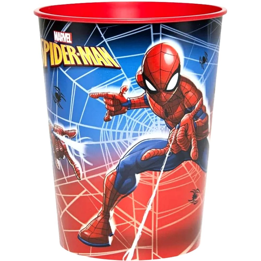 Plastic Stadium Cup - 16 Oz | Spider-Man | 1 Pc