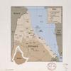 18" x 24" 1986 Map Of Eritrea Major Ports Railroads view 1