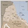 18" x 24" 1986 Map Of Eritrea Major Ports Railroads view 2