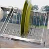 KKlewu Over the Sink Drainer Rack, 2 Tiers, Kitchen Storage, Basket, Stainless Steel, Cupboard, 23.6 inches (60 cm) Easy Type view 4
