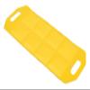 Vestil DRAFT-MT-24 Vinyl Dock Draft Mats 24 in. Usable Length Black/Yellow view 1