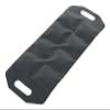Vestil DRAFT-MT-24 Vinyl Dock Draft Mats 24 in. Usable Length Black/Yellow view 2