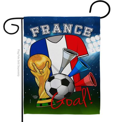 Ornament Collection G192096 Interests Sports Decorative Vertical Garden Flag, 13" x 18.5", Multicolor