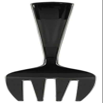 Amscan Serving Fork  Black