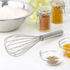Prepworks by Progressive 10" Balloon Whisk, Handheld Steel Wire Whisk Perfect for Blending, Whisking, Beating and Stirring, BPA Free, Dishwasher Safe, Stainless Steel, Model Number: BA-3024 view 3