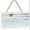 Hannah Cole Waiting for The Catch 20 x 20cm Wooden Wall Art, Multi Coloured view 1