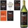 Wicked Halloween Bottle Labels 5ct view 1
