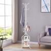 Panet coat rack Coat stand free standing coat rack creative household clothes rack floor coat rack (Color : White) view 1