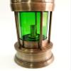 Antique Brass Miner Lamp Nautical Maritime Ship Decor Boat Miner Red/Green Oil Lamp Light view 3