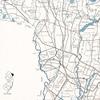 18" x 24" 1987 Map Of Bergen County New Jersey view 2