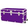 Rhino Trunk & Case Classic XXL Home Storage & College Trunk With Wheels - 36x18x18, Seats 1500+ lbs, Soft-Close Lid. USA Made Secure Dorm Furniture, Organization, Steamer Style Blanket Chest view 1