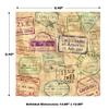 Beistle 48 Piece World Travel Theme Lunch Napkins Tableware Let The Adventure Begin Party Supplies Retirement Decorations view 4