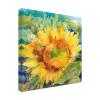 Wrapped Canvas Wall Art - Annelein Beukenkamp 'Sun Shower' Wall Art for Living Room, Bedroom, or Office Dcor - 18x18 view 1