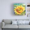 Wrapped Canvas Wall Art - Annelein Beukenkamp 'Sun Shower' Wall Art for Living Room, Bedroom, or Office Dcor - 18x18 view 3