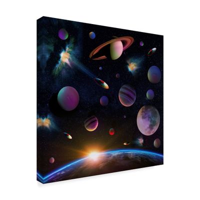 Trademark Fine Art ALI37798-C1818GG Fine Art, Multicolor