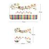 Amagical 3 Piece Owls Decor Bathroom Mat Set Shower Curtain Set Owls on a Branch Sunny Day Countryside Farmhouse Fences Wildflowers Bath Mat Contour Mat Shower Curtain with 12 Hooks view 4