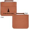 Personalized Rocket Science Leatherette Bible Cover with Handle & Zipper - Small - Single Sided view 2