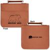 Personalized Cabin Leatherette Bible Cover with Handle & Zipper - Large - Double Sided view 2