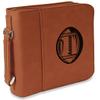 Personalized Sports Leatherette Bible Cover with Handle & Zipper - Small - Double Sided view 1