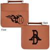 Personalized Baseball Leatherette Bible Cover with Handle & Zipper - Small - Double Sided view 2