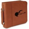 Pink Flamingo Leatherette Bible Cover with Handle & Zipper - Large - Double Sided view 1