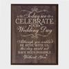 LifeSong Milestones Personalized Wooden Wall Plaque Bereavement Keepsake in Remembrance Loss of Pet Dogs or Cats Condolence Funeral Gift 12x15 Today We Celebrate view 1