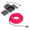 10m/32.8ft Extra Large 5.0 mm Thick - Pink Neon LED Light Glow EL Wire - Powered by 6V - Craft Neon Wire String Light for DIY Project Costume Accessories Cosplay view 1