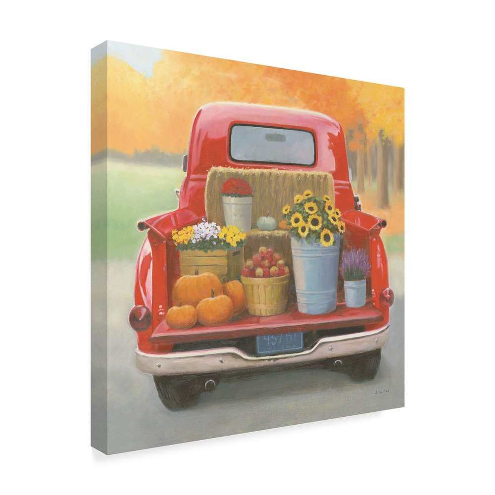 Trademark Fine Art ' Heartland Harvest Moments I ' Canvas Art by James Wiens 18x18
