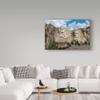 Trademark Fine Art ALI34982-C1624GG Mount Rushmore in Day by Galloimages Online Fine Art, 16" x 24", Multicolor view 2