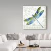 Trademark Fine Art ALI37345-C1818GG Dragonfly Bliss 8 by Jean Plout Fine Art, 18" x 18", Multicolor view 3