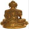 Exotic India Lord Buddha Statue in Bhumisparsha Mudra, Natural Brass view 2