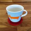 Round Coaster Set by Super Cool Creation, Red - Set of 4 view 2