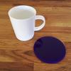 Round Coaster Set by Super Cool Creation, Purple - Set of 8 view 1