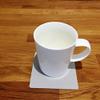 Square Coaster Set by Super Cool Creation, Light Grey - Set of 8 view 2