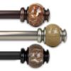 A&F Rod Dcor - Obisdian 1" Curtain Rod 160-240 inch - Bronze view 1