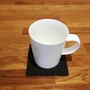 Square Coaster Set by Super Cool Creation, Mocha Brown - Set of 8 view 2
