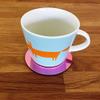 Round Coaster Set by Super Cool Creation, Pink Mirror - Set of 6 view 2