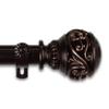 A&F Rod Dcor - Leesha 1" Curtain Rod 160-240 inch - Bronze view 1